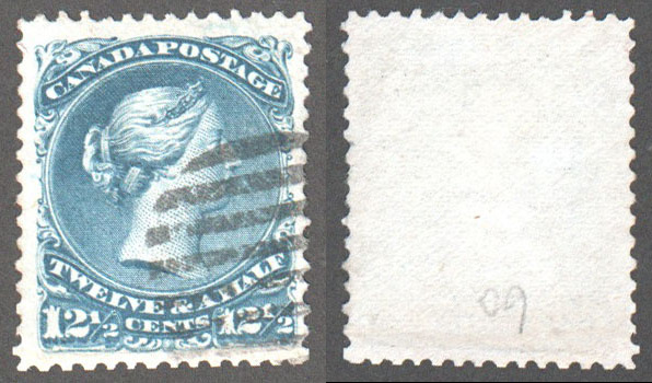 Canada Scott 28 Used VF (P) - Click Image to Close